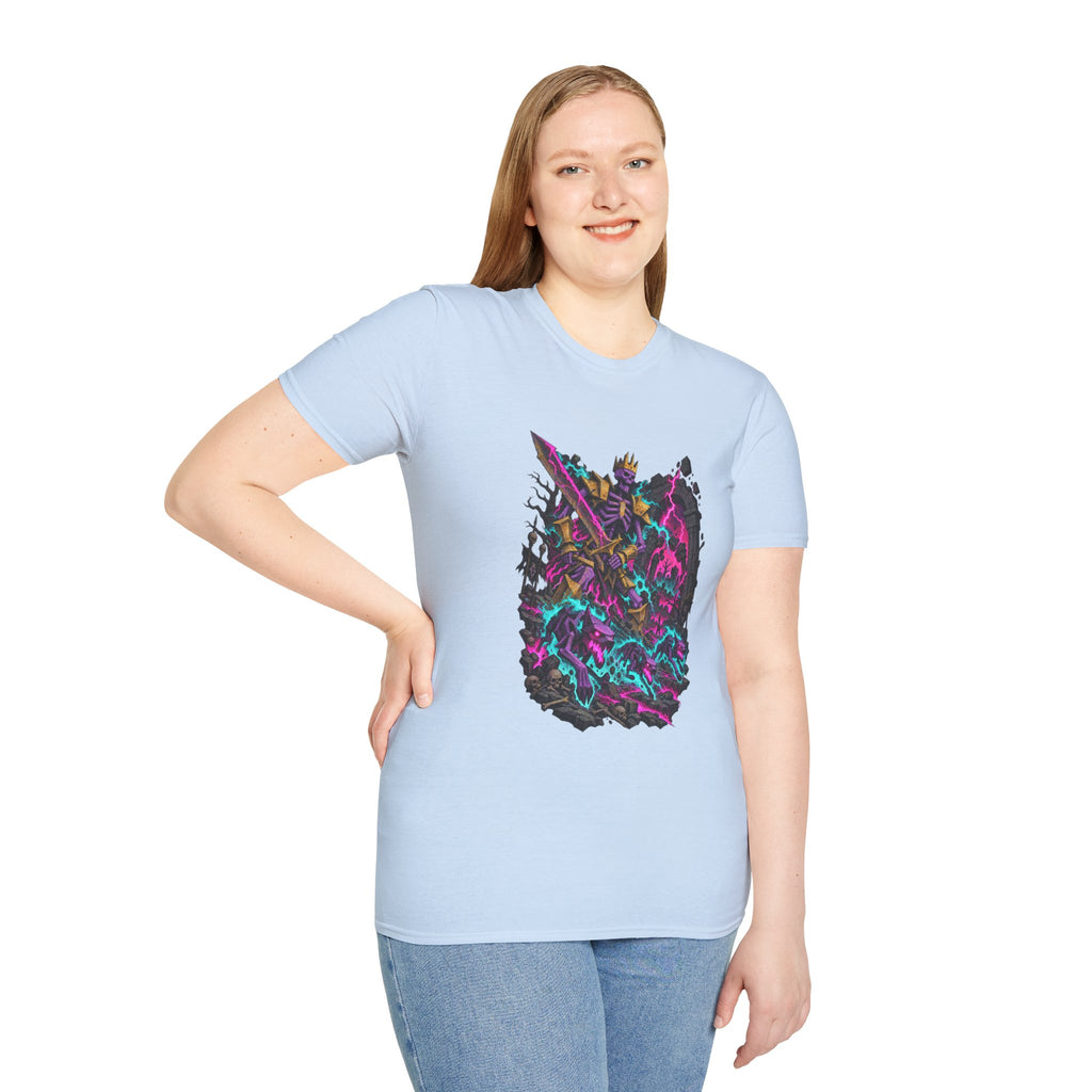 Skeleton Lich King | Final Boss | Gamer Shirt