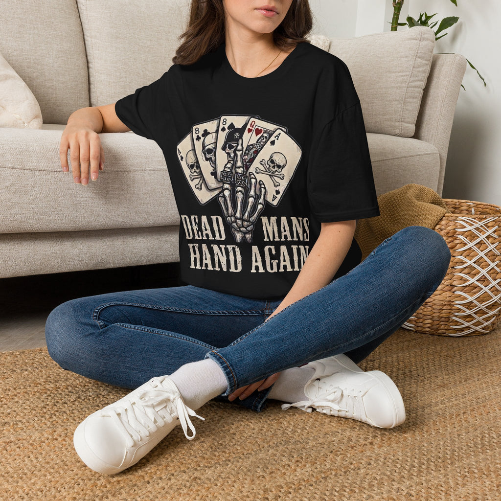 Dead Mans Hand Motorhead Inspired Poker / Gambler T Shirt