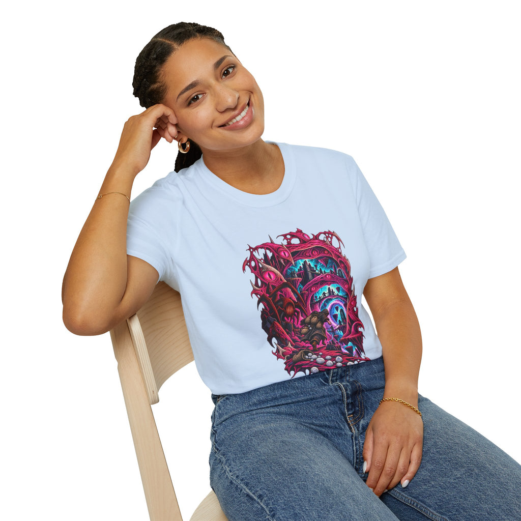 Abyssal Runecrafting | OSRS | Runescape | Psychedelic Portal Graphic T-Shirt