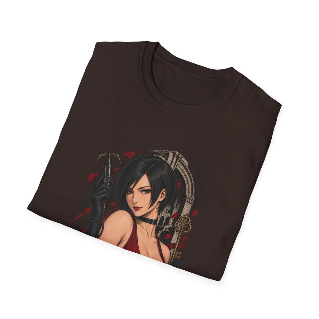 Ada Wong | Residsent Evil Gothic Anime Pin Up Girl T-Shirt