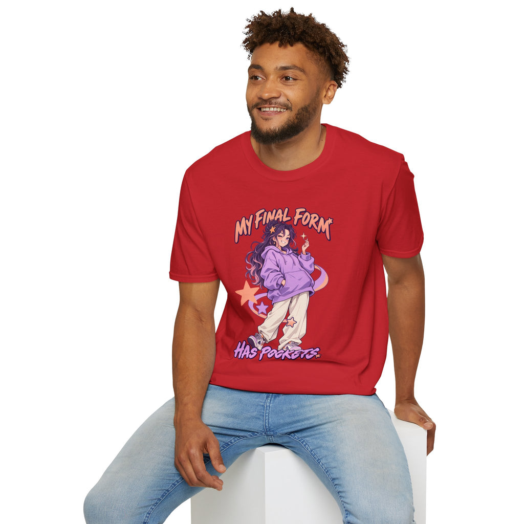 My Final Form Has Pockets | Cute Anime Girl Graphic Tee