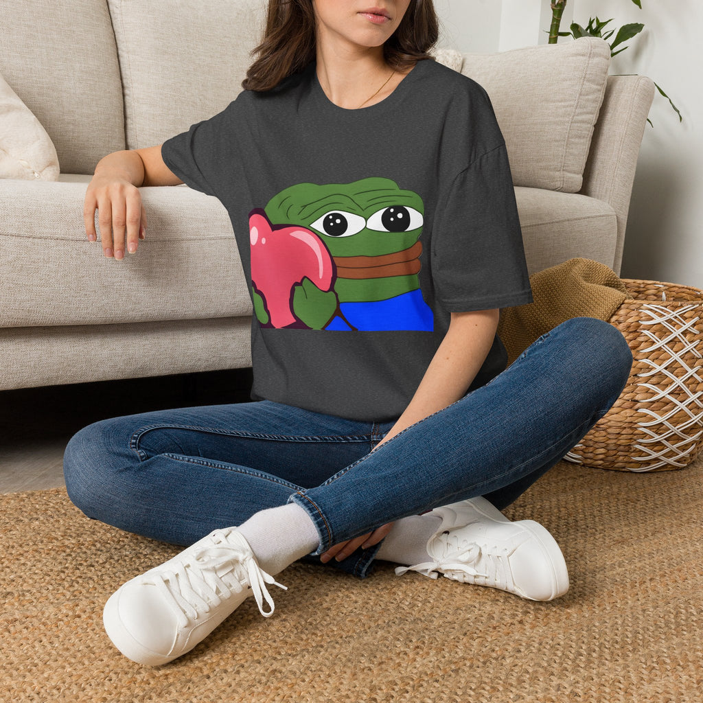 Pepe Hugging Heart T-Shirt
