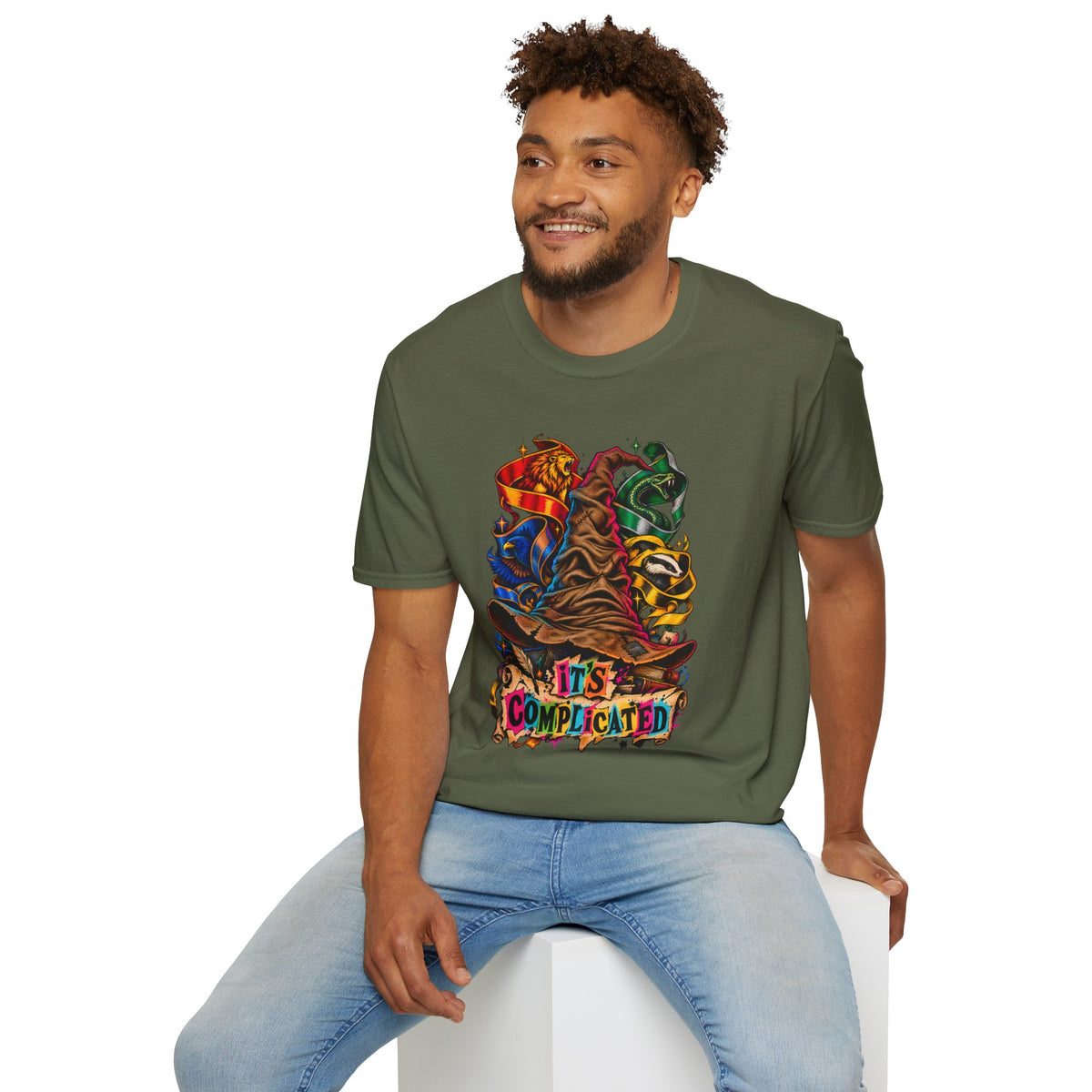 Sorting Hat | Its Complicated | Harry Potter Hogwarts T Shirt