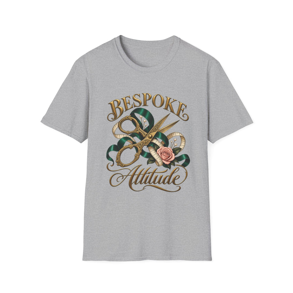 Bespoke Attitude | Vintage Scissors & Rose Tailor Tee