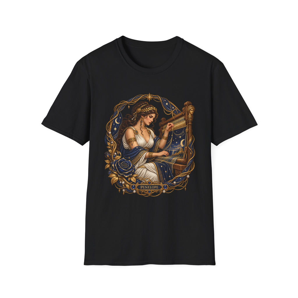 Penelope Greek Mythology T-Shirt, Odyssey Loom and Tapestry Art