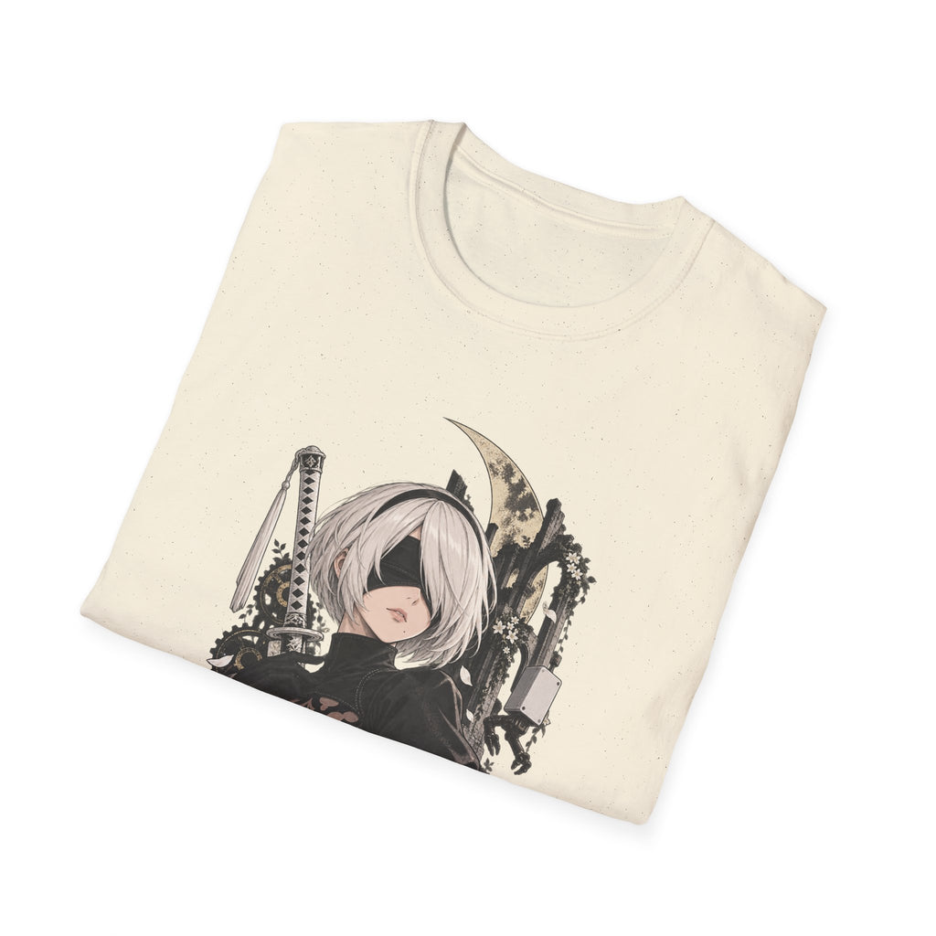 2B | Nier Automata | Anime Character Gothic T-Shirt