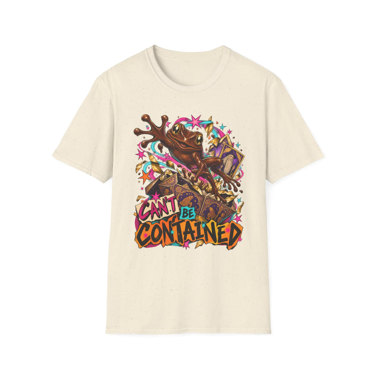 Cant be Contained | Harry Potter Chocolate Frog Graphic T Shirt