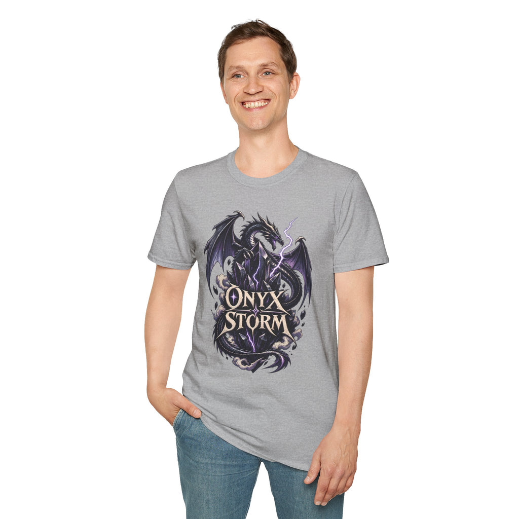 Onyx Storm | Fantasy Book Readers Dragon T-Shirt