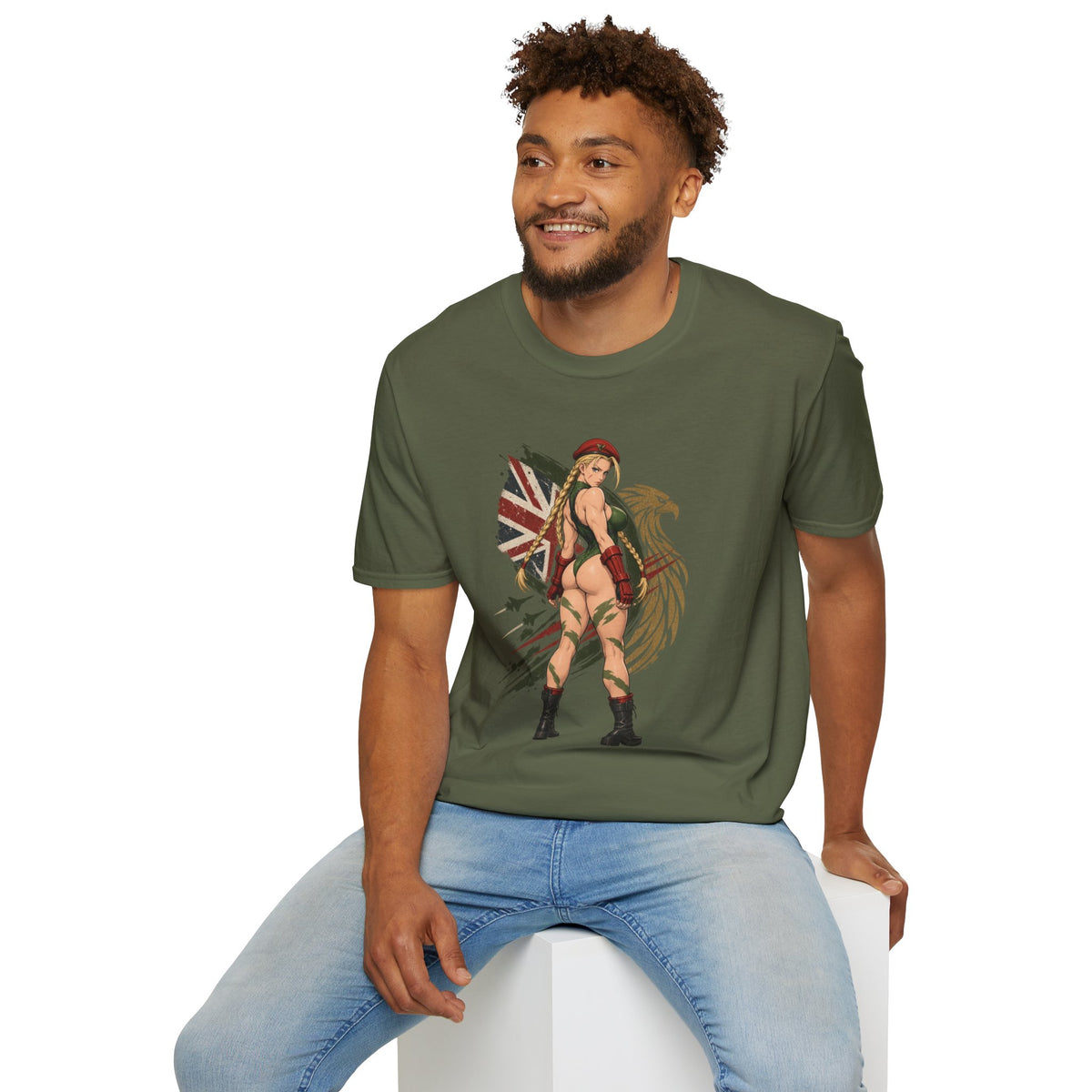 Cammy Street Fighter | Sexy Cammy Pin Up Girl Graphic T Shirt