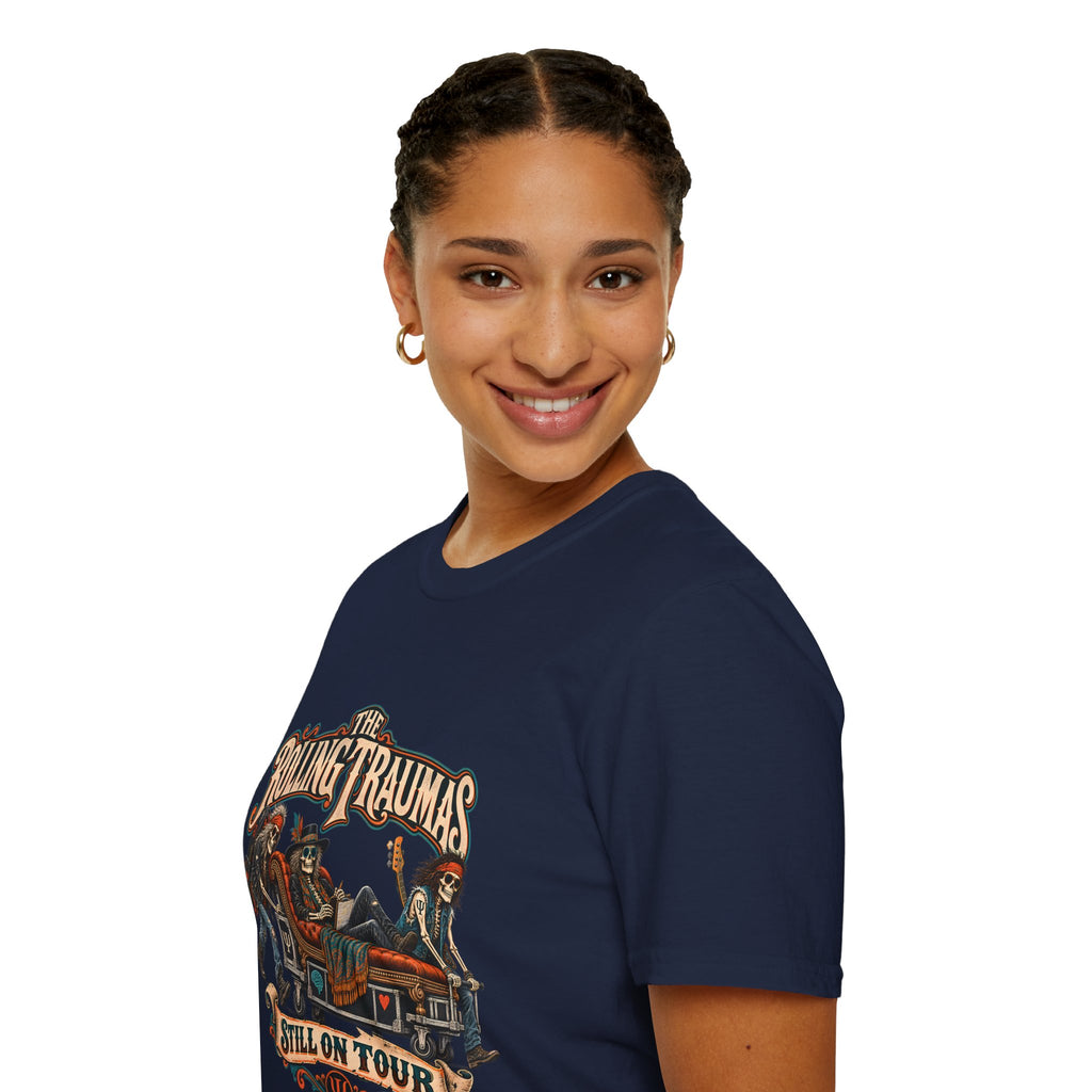 Rolling Traumas "Still On Tour" | Rock Band T-Shirt