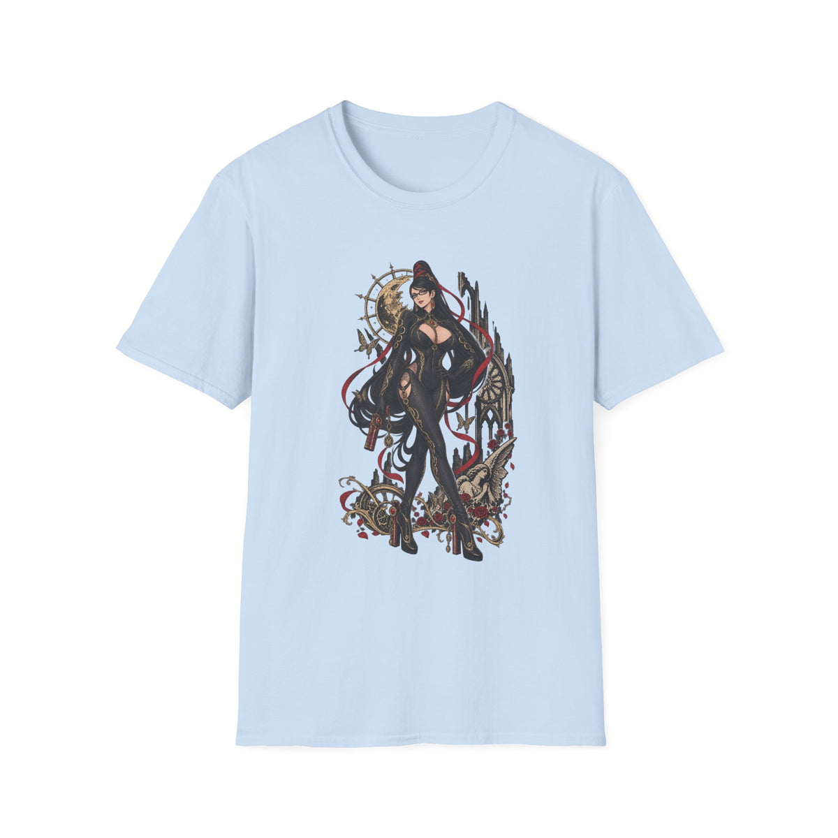 Bayonetta | Sexy Gothic Videogame Pin Up Girl Graphic Shirt