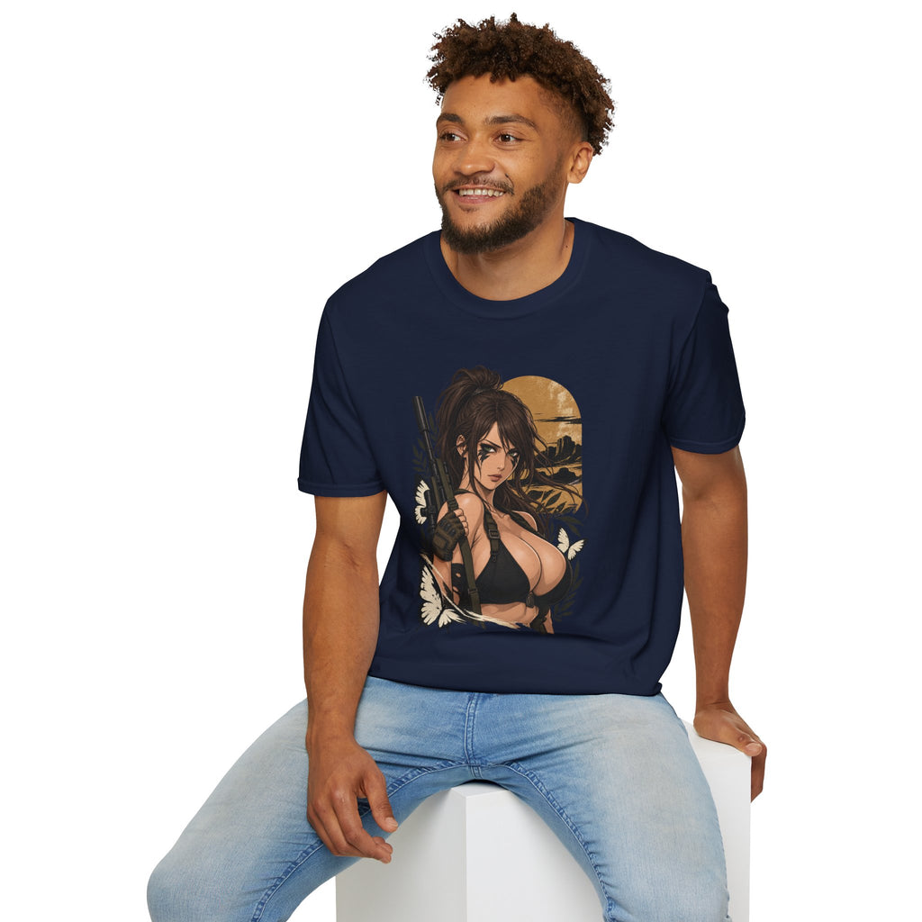 Quiet | Metal Gear | Anime Style Pin Up Gamer Girl T Shirt
