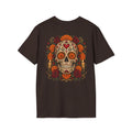 Sugar Skull | Day of the Dead | Floral Skull Graphic Tee