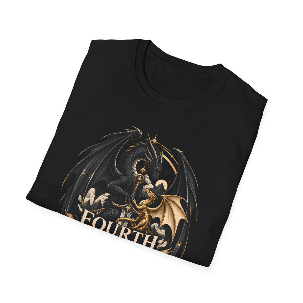 Fourth Wing | Book Inspired Dragon Logo | Fantasy Book T-Shirt