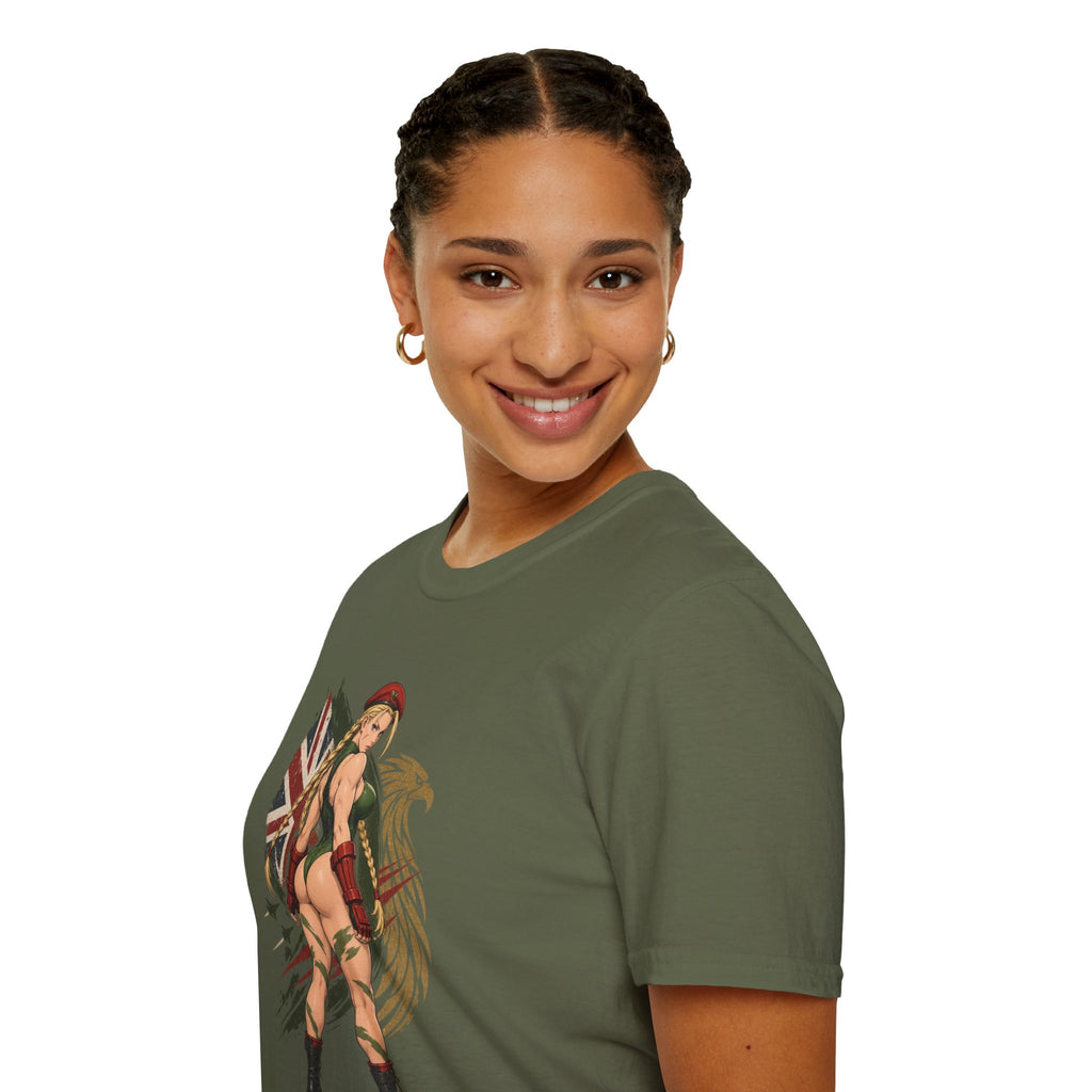 Cammy Street Fighter | Sexy Cammy Pin Up Girl Graphic T Shirt