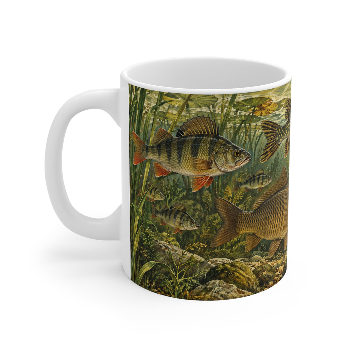 Freshwater Fish | Fishing Hobby Coffee Mug Gift (11oz)