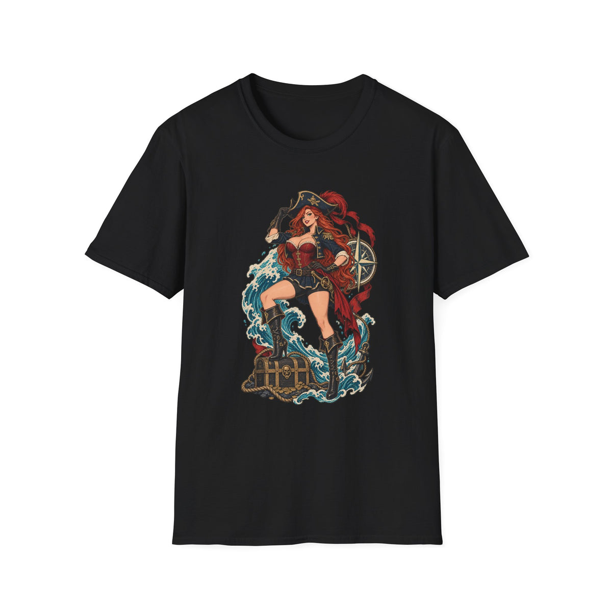 Miss Fortune | League of Legends | Sexy Pirate Pin-Up T-Shirt