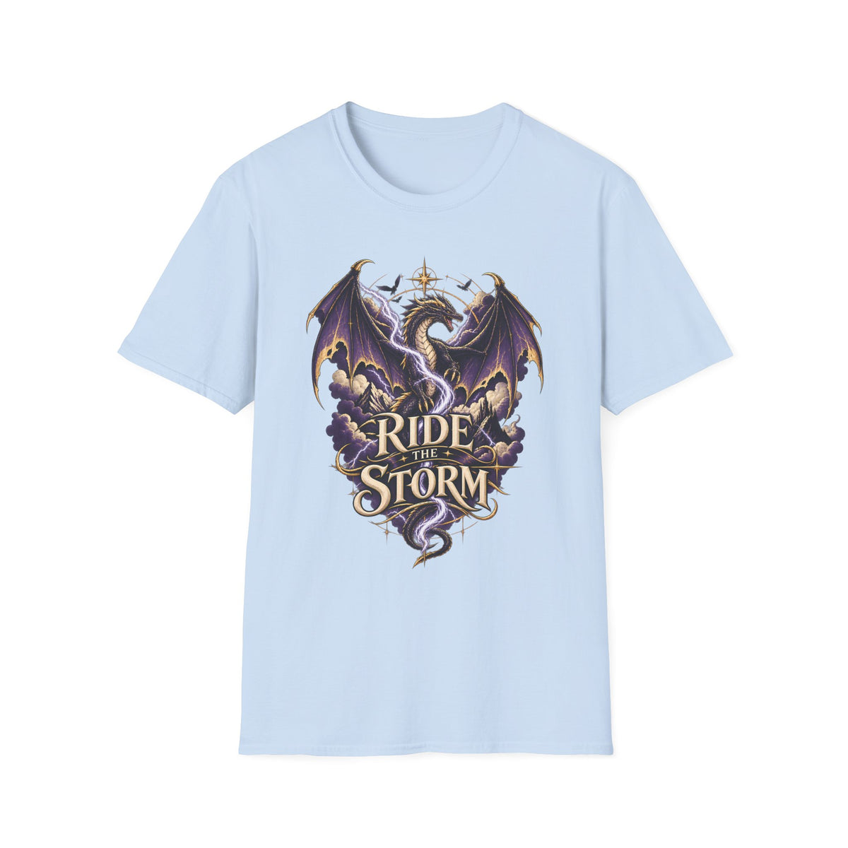 Ride the Storm | Fourth Wing Book Inspired Dragon T Shirt