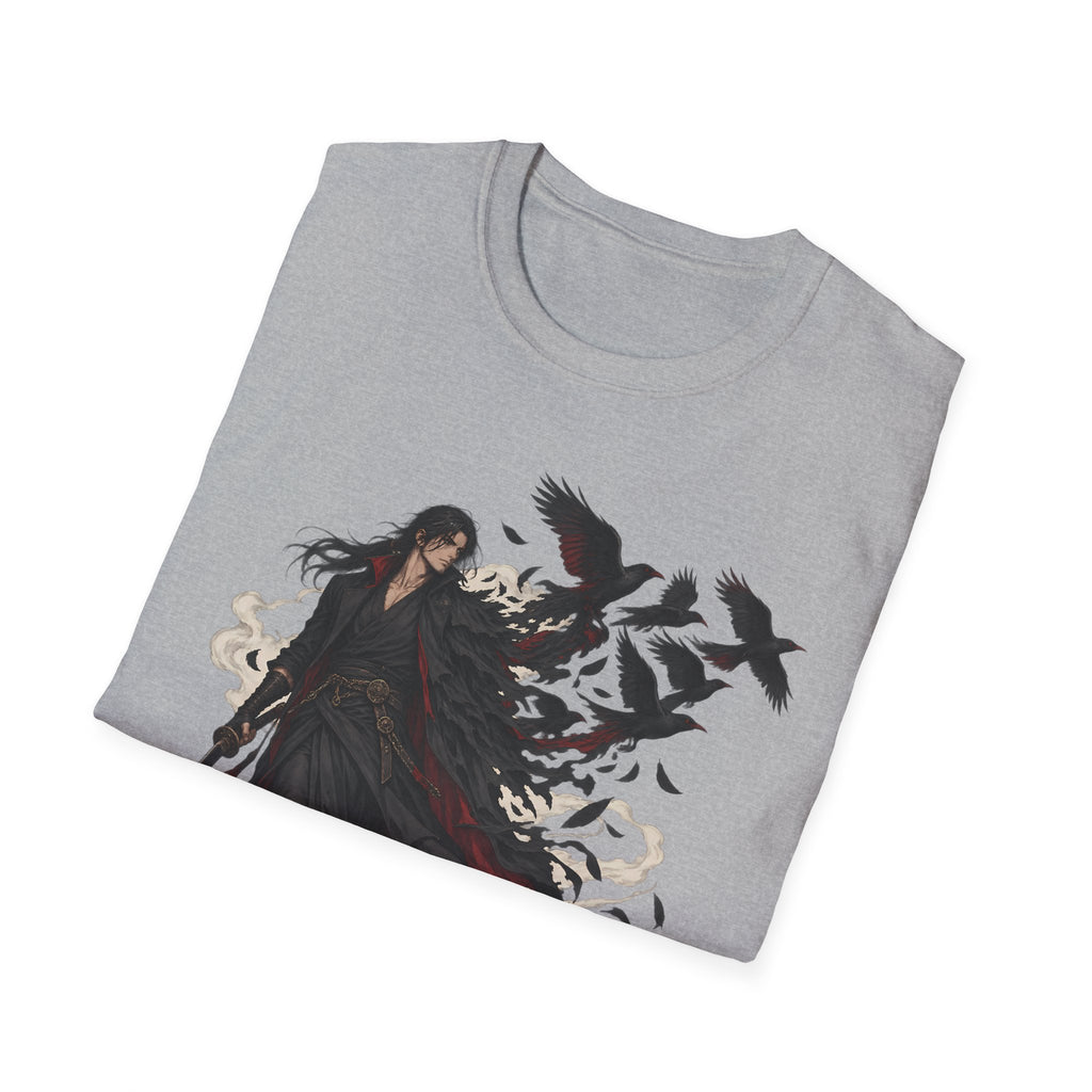 Dark Samurai | Raven Warrior Spirit | Graphic T Shirt