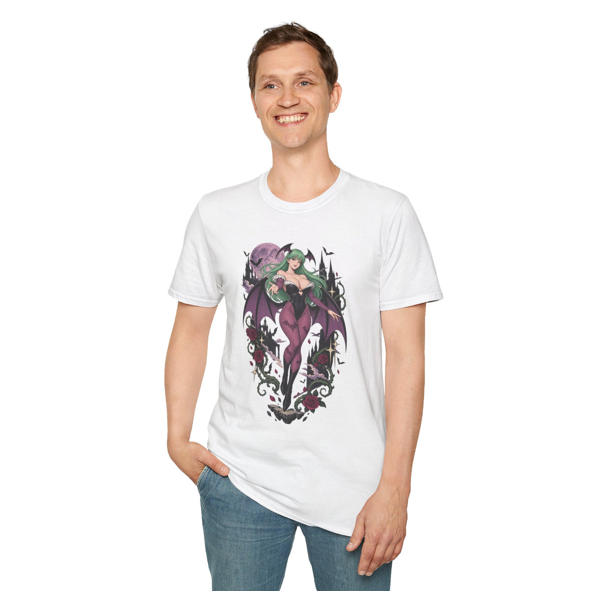Morrigan | Darkstalkers Anime Sexy Pin Up Character Shirt