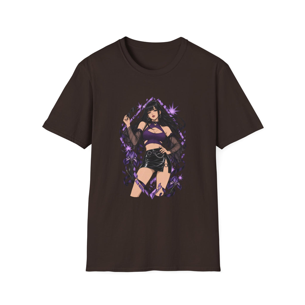 Violet | Japanese Anime Style Sexy Pin Up Girl Shirt