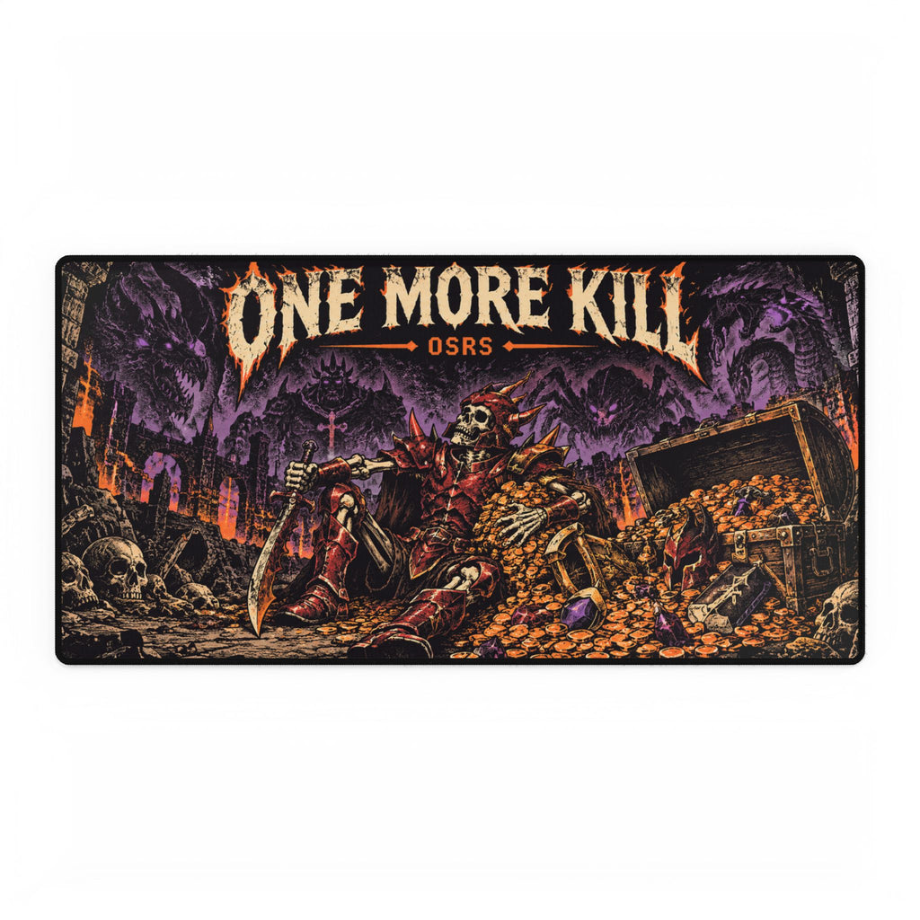 One More Kill | Skeleton Treasure OSRS Mousepad