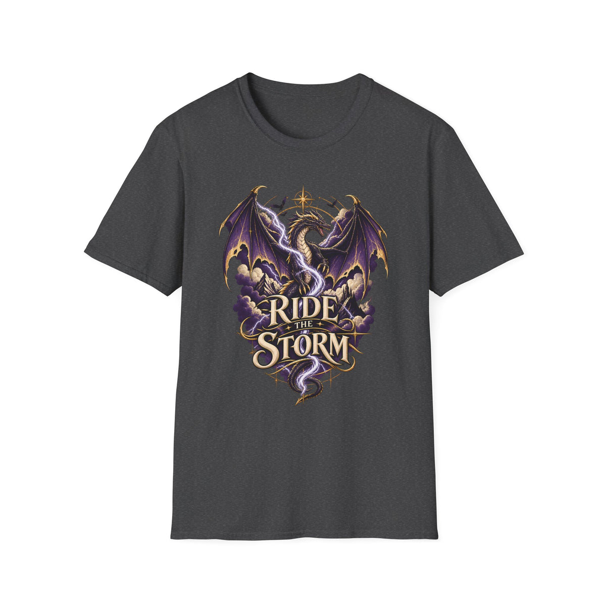 Ride the Storm | Fourth Wing Book Inspired Dragon T Shirt