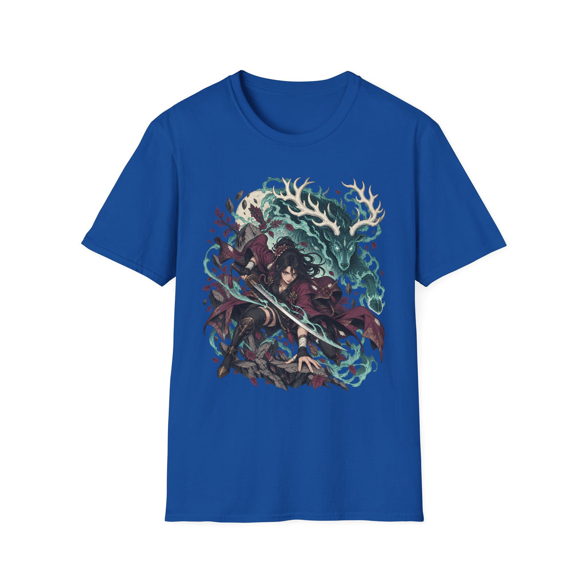 Spirit of the Forest | Fantasy Spirit Samurai T-Shirt