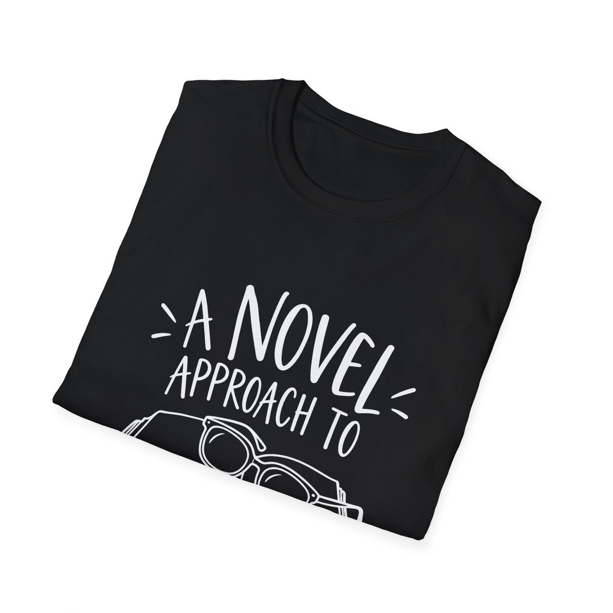 Reader Gift | Book Lover Gift | Librarian Gift | A Novel Approach to Avoiding People | Graphic Tee