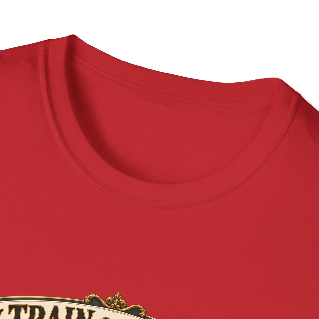 Train of Thought Vintage Steam Engine T-Shirt | My Train of Thought Has a Full Working Timetable