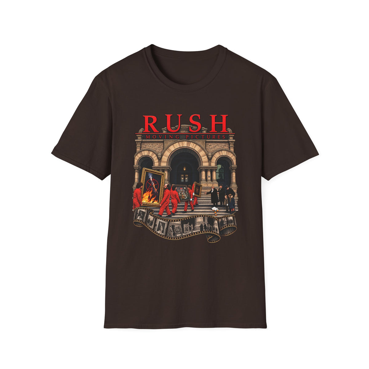 Rush | Moving Pictures | Prog Band Album Art T-Shirt