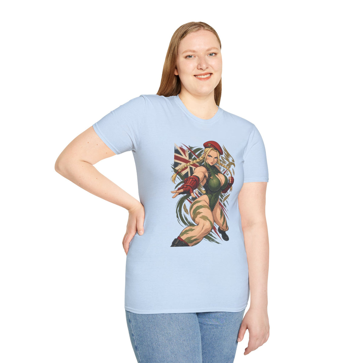 Street Fighter Cammy | Sexy Pin Up Style Graphic Cammy Shirt