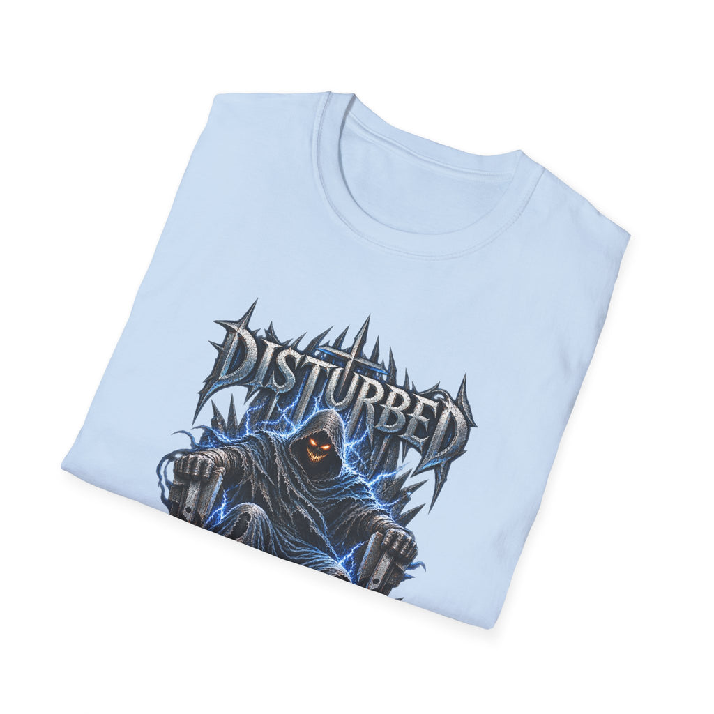 Disturbed | Storm Throne | The Guy | Grim Reaper Band T-Shirt