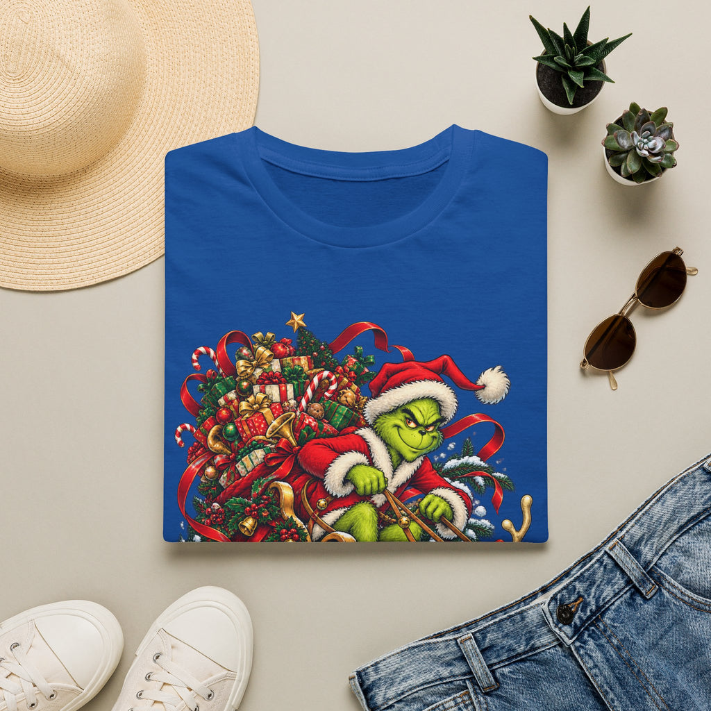 Grinch & Max Sleigh Ride | Funny Christmas T Shirt
