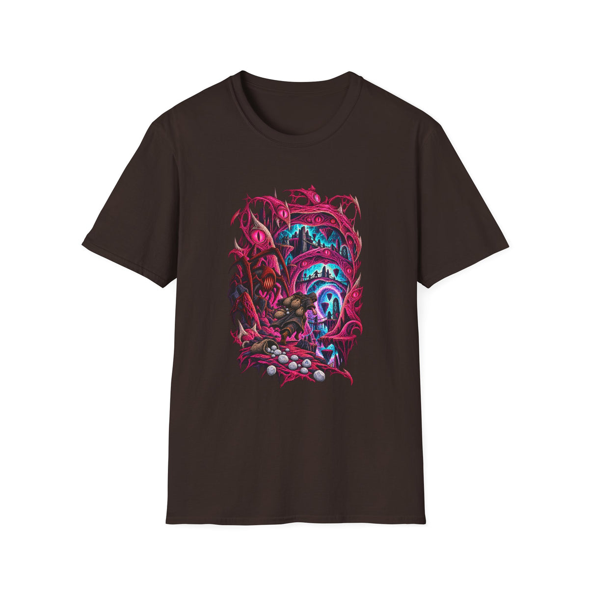 Abyssal Runecrafting | OSRS | Runescape | Psychedelic Portal Graphic T-Shirt