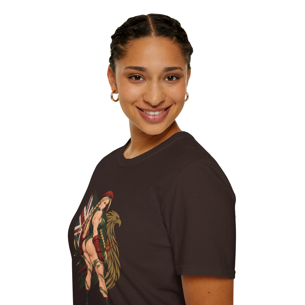 Cammy Street Fighter | Sexy Cammy Pin Up Girl Graphic T Shirt