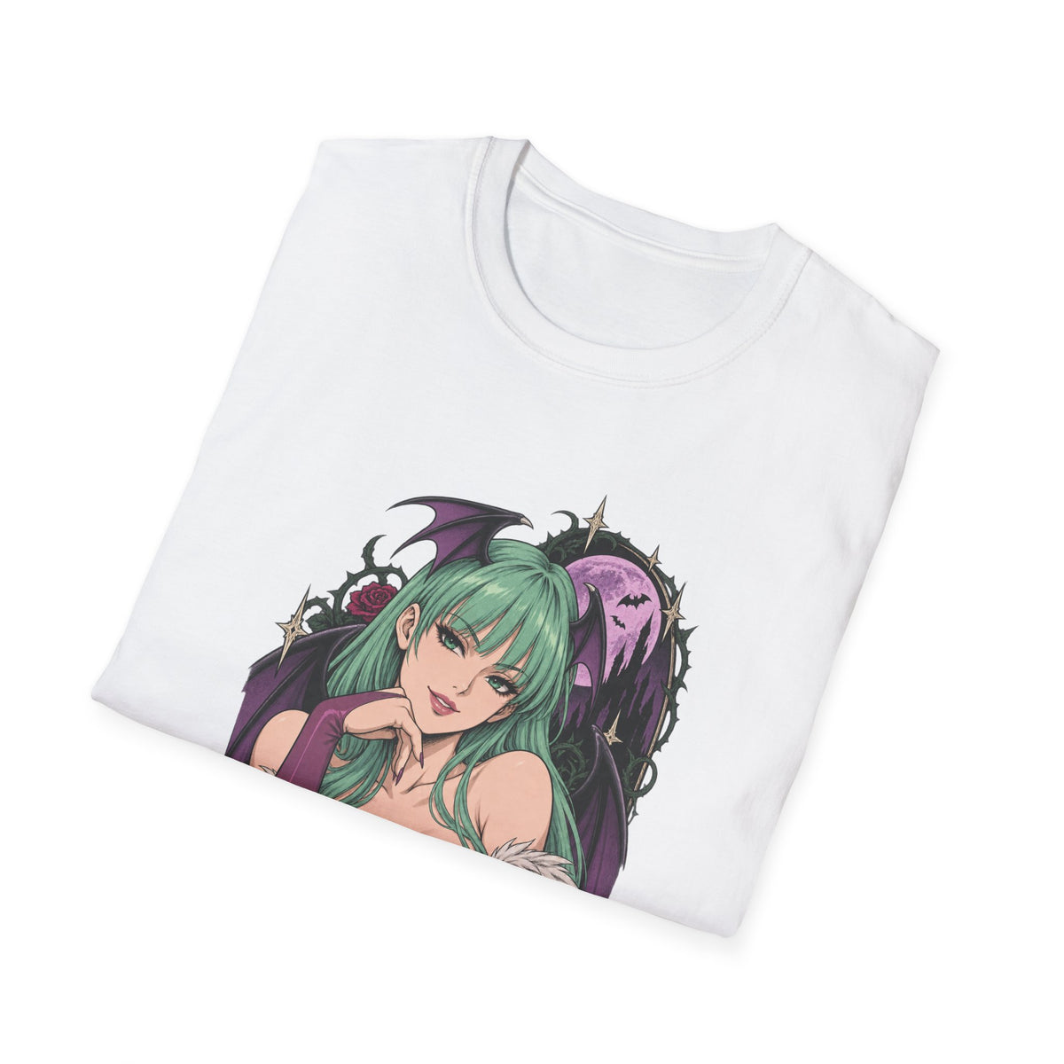 Morrigan | Sexy Pin Up Girl | Succubus Anime T-Shirt