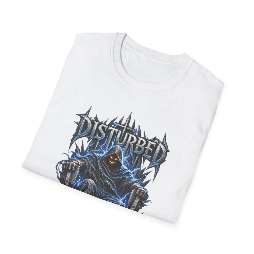 Disturbed | Storm Throne | The Guy | Grim Reaper Band T-Shirt