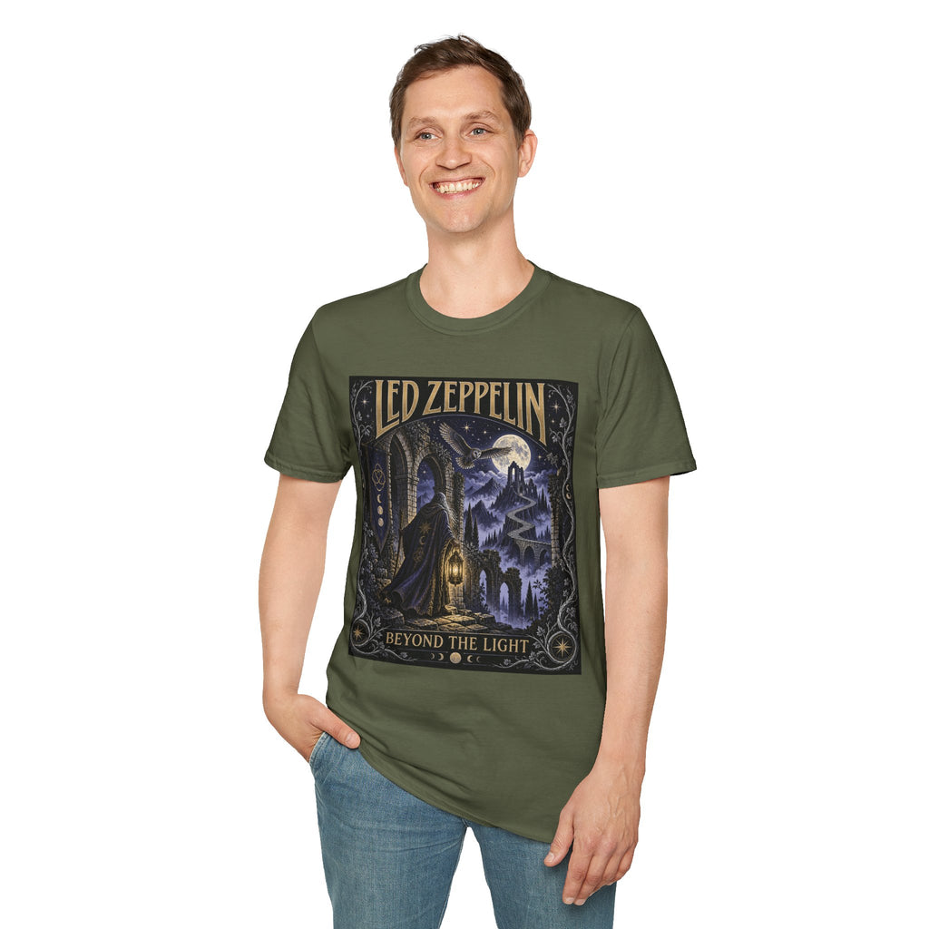 Led Zeppelin 'Beyond the Light' Concert Tee — Vintage Moonlight Rock T-Shirt