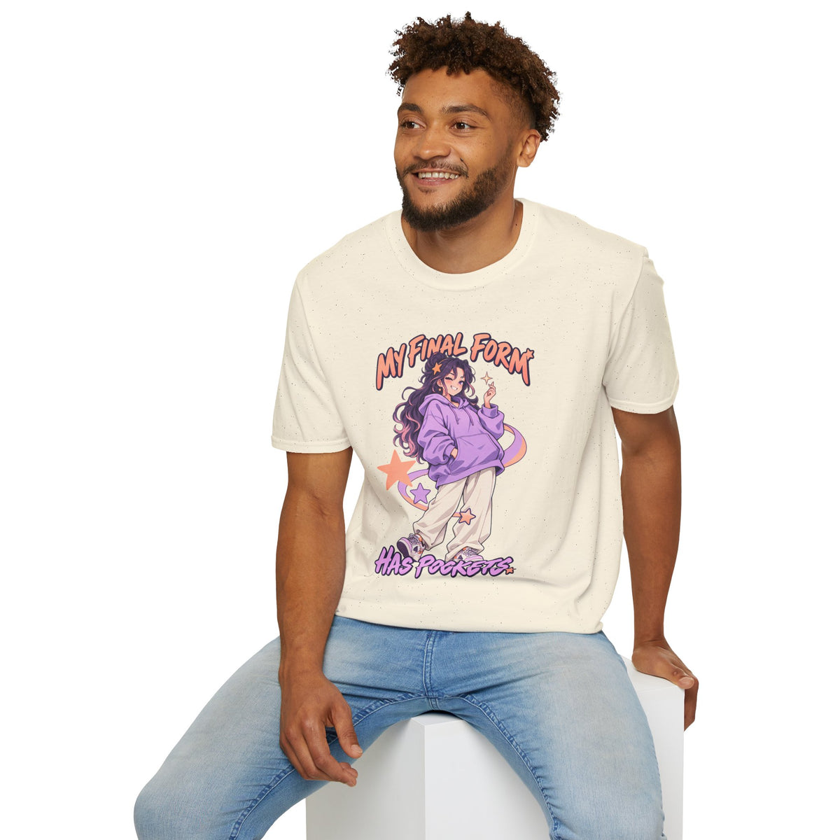My Final Form Has Pockets | Cute Anime Girl Graphic Tee