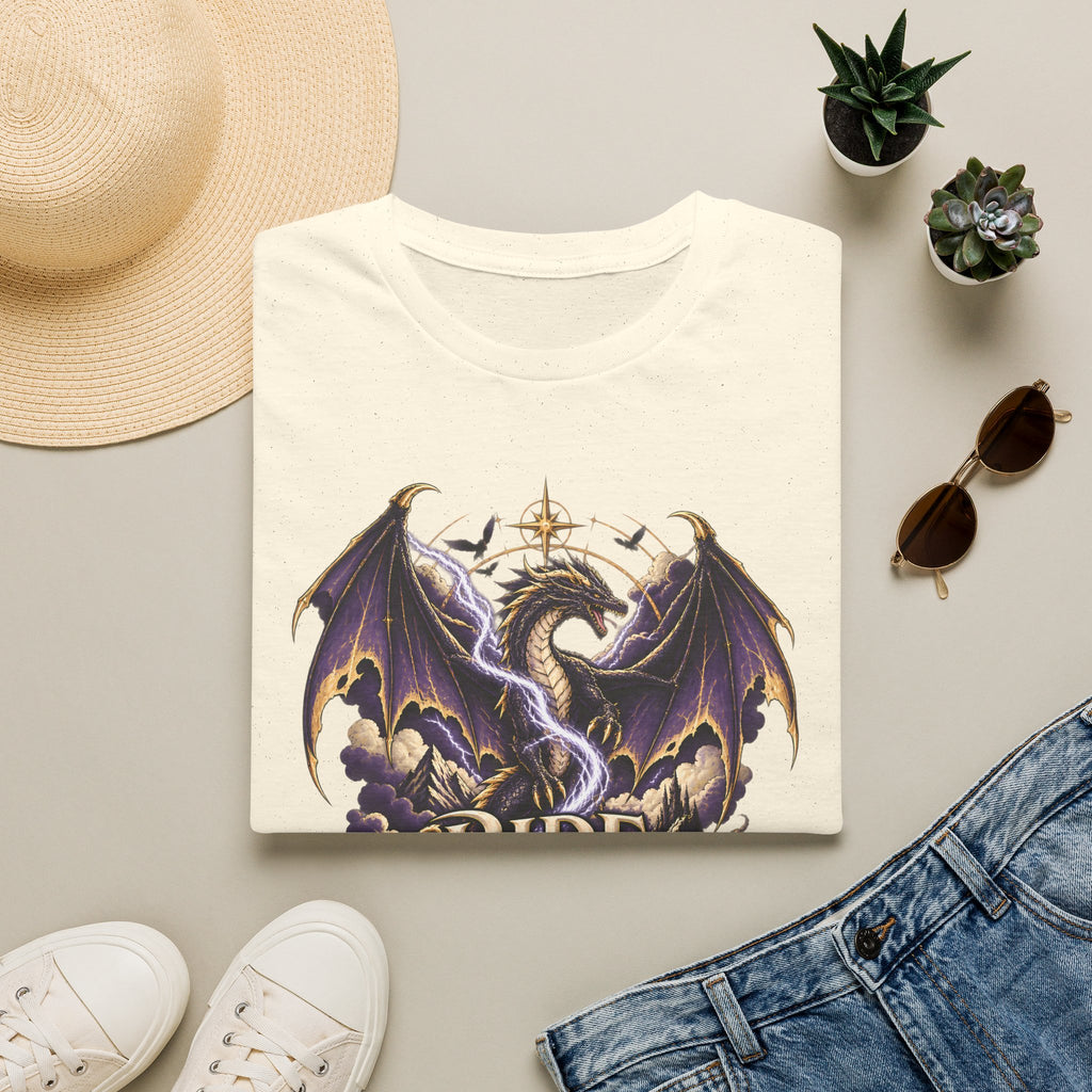 Ride the Storm | Fourth Wing Book Inspired Dragon T Shirt