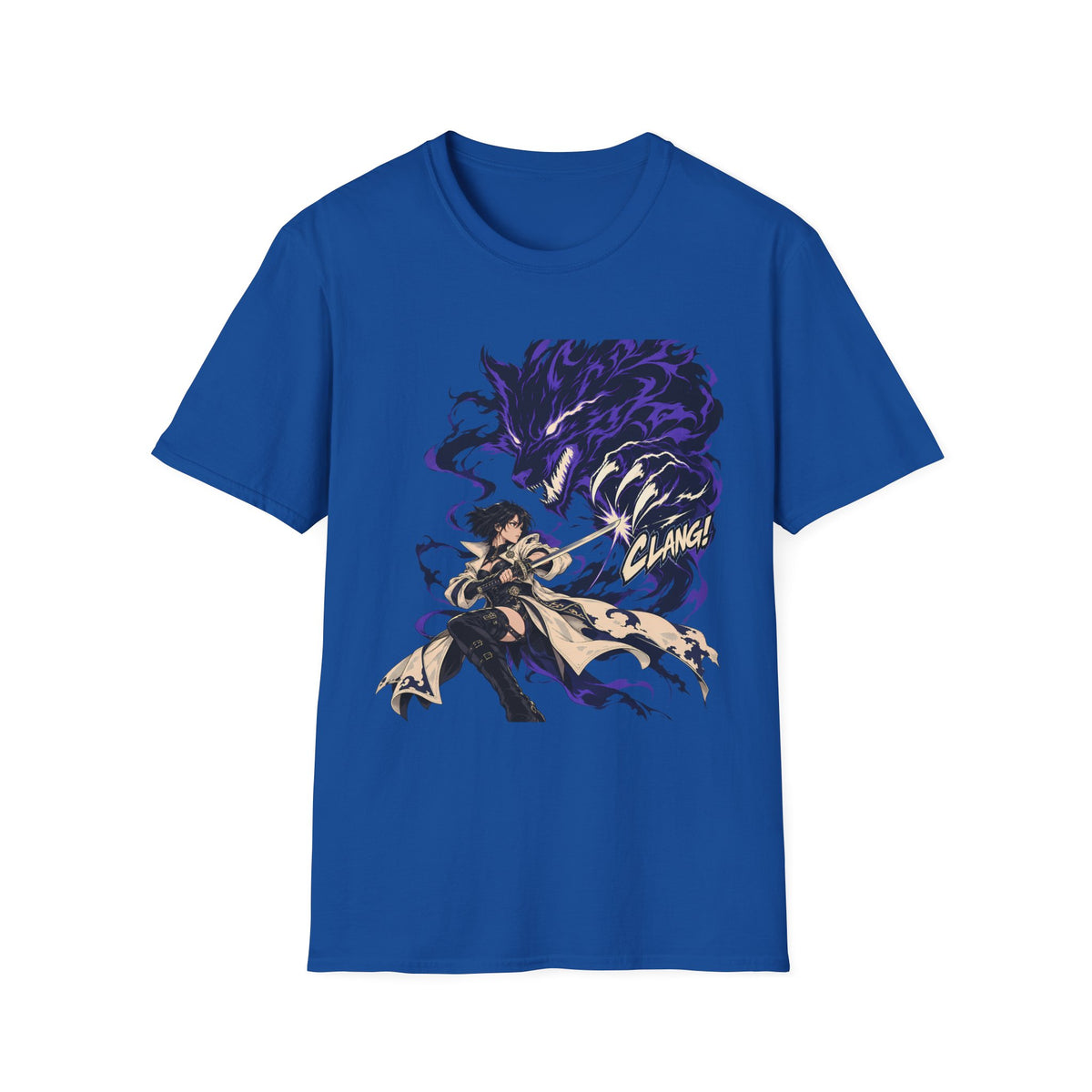 Wolf Demon | Samurai Demon Hunter | Japanese Anime T-Shirt