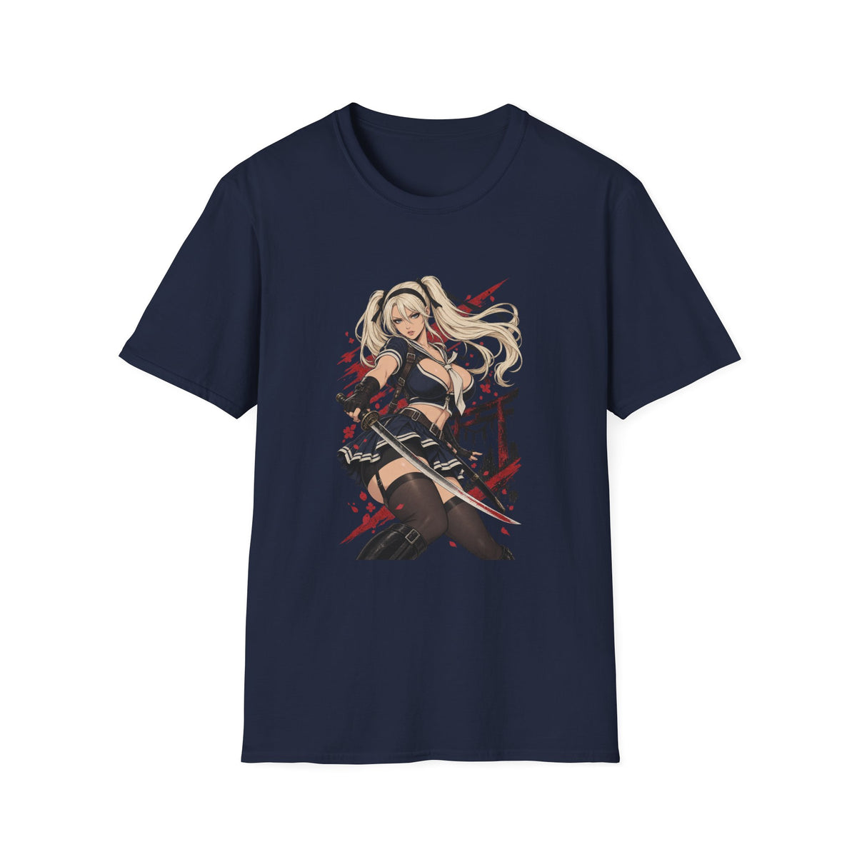Babydoll | Sexy Sucker Punch Anime Ninja Samurai Pin Up Girl Graphic T-Shirt