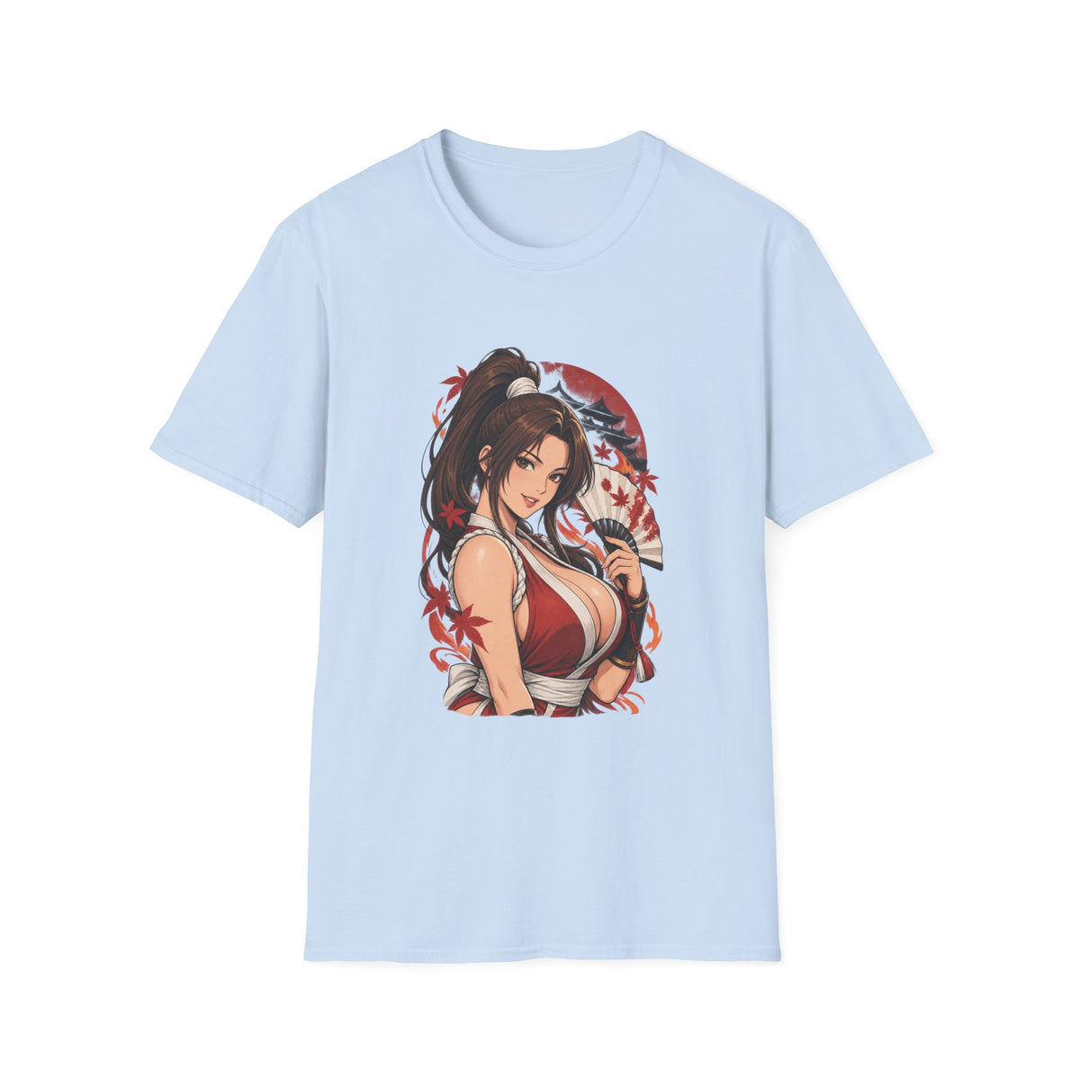Mai Shiranui | Fatal Fury | Anime Pin Up Kimono Girl T-Shirt