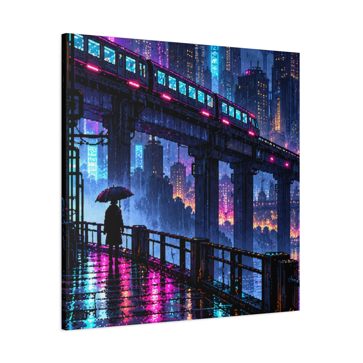 Stretched Matte Canvas Print — 1.25" Depth (Custom Design)