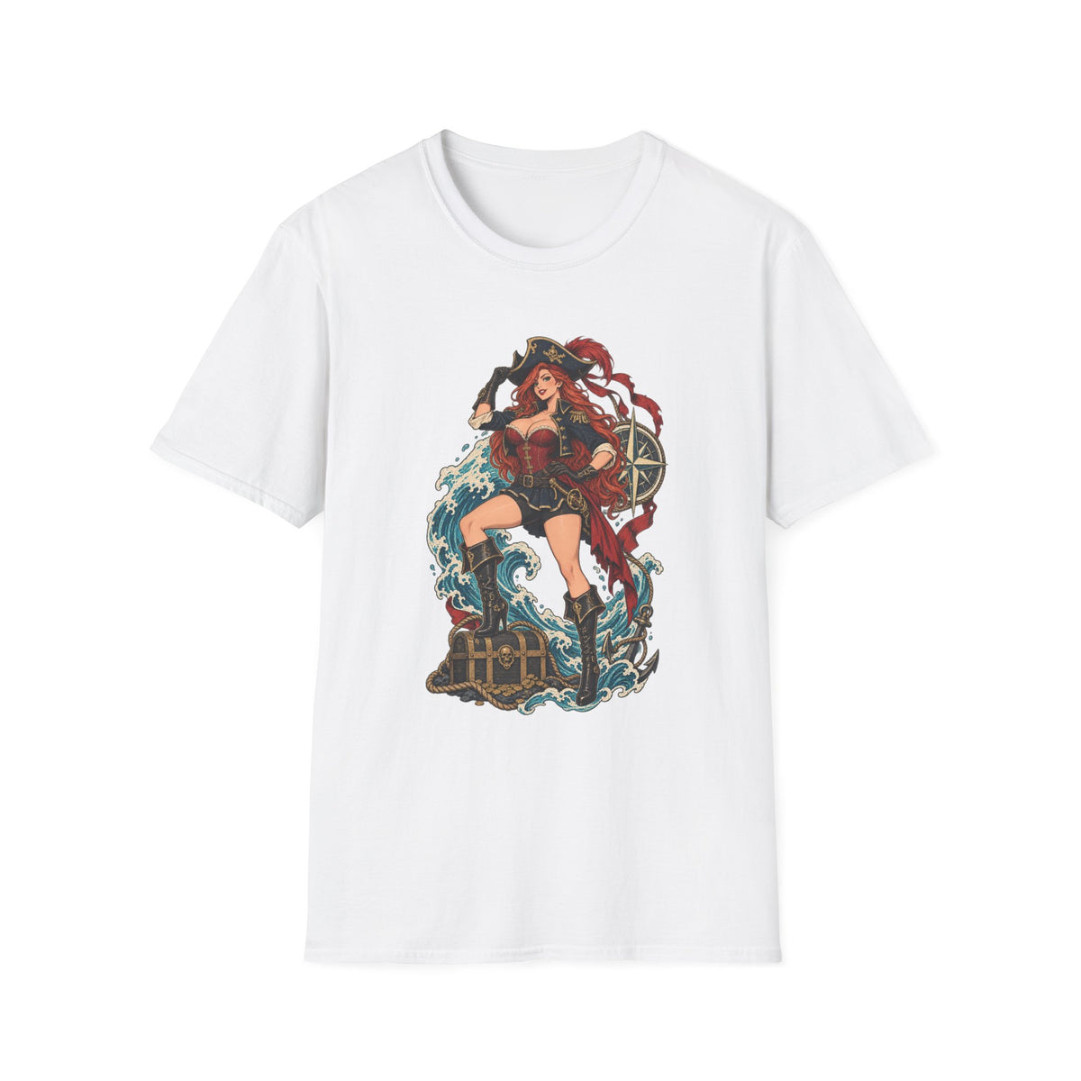 Miss Fortune | League of Legends | Sexy Pirate Pin-Up T-Shirt
