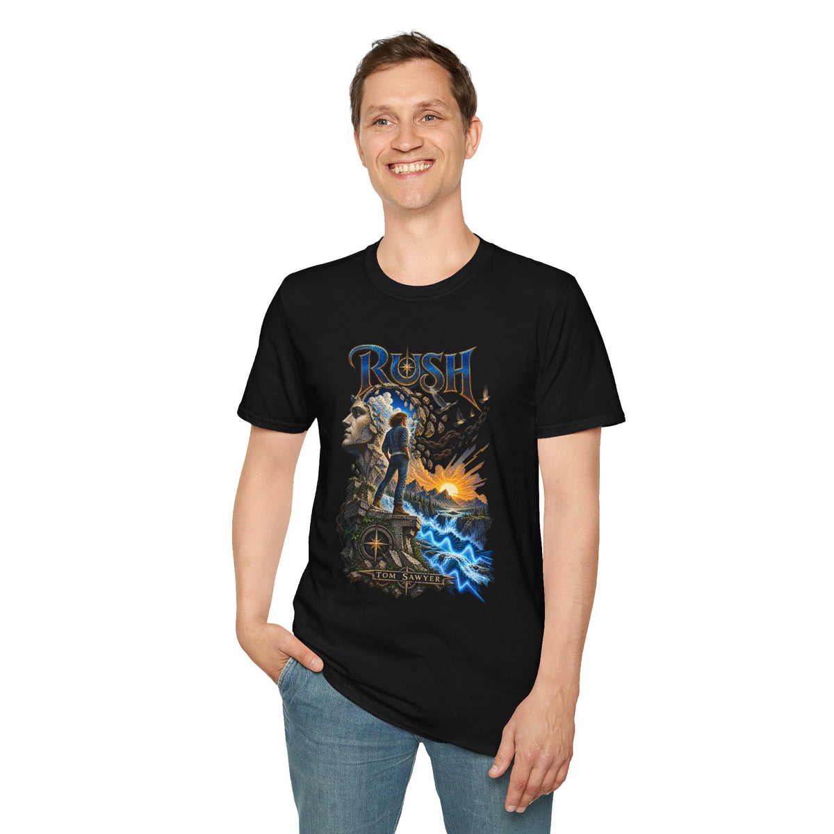 Rush | Tom Sawyer | Legendary Band Graphic T-Shirt