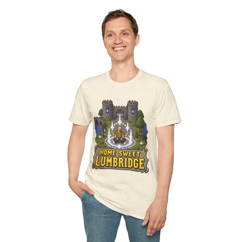 Lumbridge Castle Teleport Tee - Runescape / OSRS Inspired