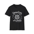 Knitting Gift | Unravelling With Purpose | Graphic Tee