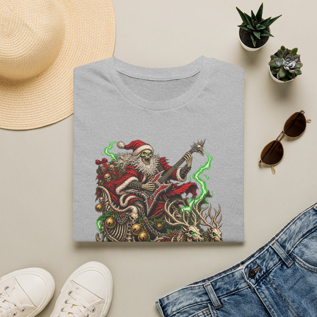 Slay Bells | Santa Clauses Horror Christmas T-Shirt